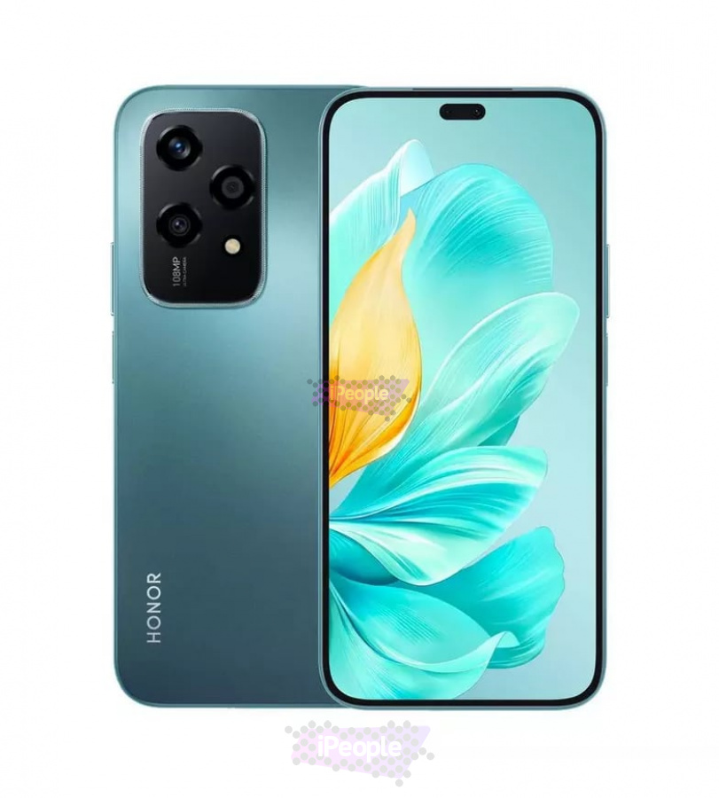 Фото Купить Смартфон Honor 200 Lite 8Gb/256Gb (Cyan Lake) Nano-Sim + Nano-Sim по низкой цене в