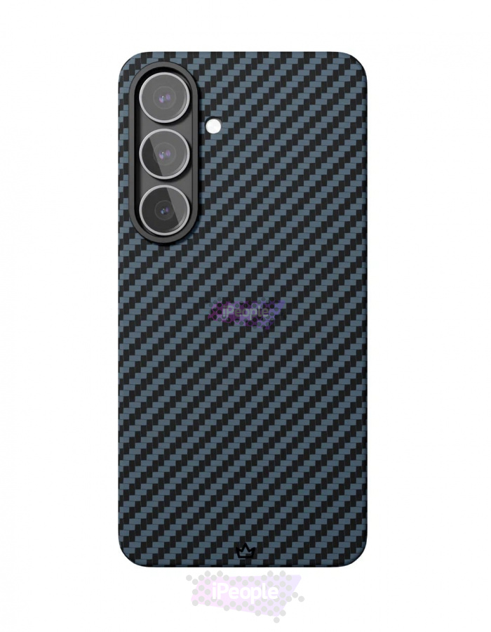 Фото Купить Чехол VLP Kevlar Case для Samsung Galaxy S25 (Синий) по низкой цене в
