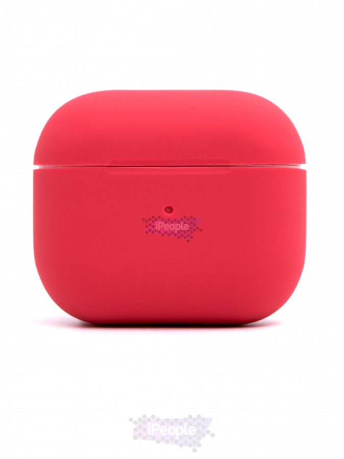 Фото Купить Чехол AirPods 3 Silicon Case (Малиновый) по низкой цене в
