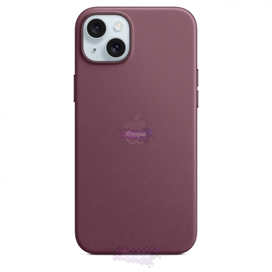 Фото Купить Чехол Apple FineWoven Case with MagSafe для iPhone 15 Plus MT4A3 (Малиновый) по низкой цене в