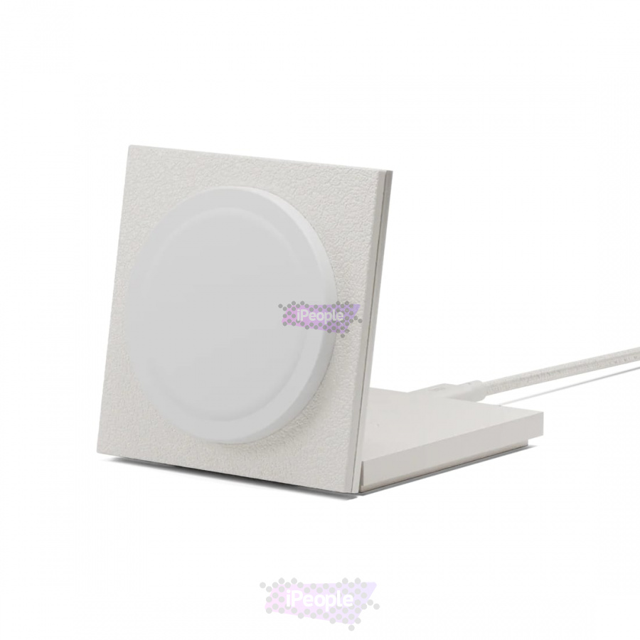 Фото Купить Беспроводная зарядка Native Union Rise Magnetic Wireless Charger (Sandstone) по низкой цене в