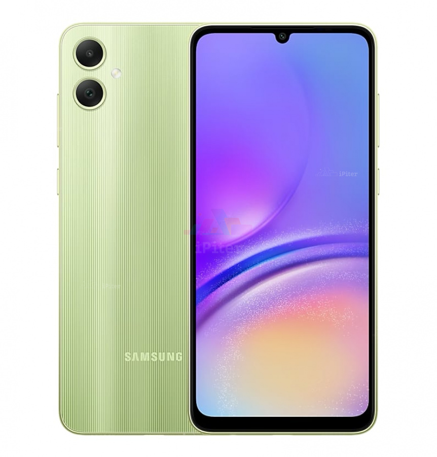 Фото Купить Смартфон Samsung Galaxy A05 4Gb/64Gb (Зелёный) (Nano-Sim + Nano-Sim) по низкой цене в