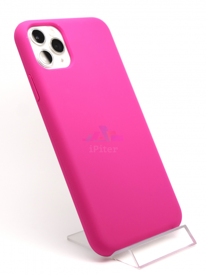 Фото Силиконовый чехол Candy для iPhone 11 Pro Max, Розовый