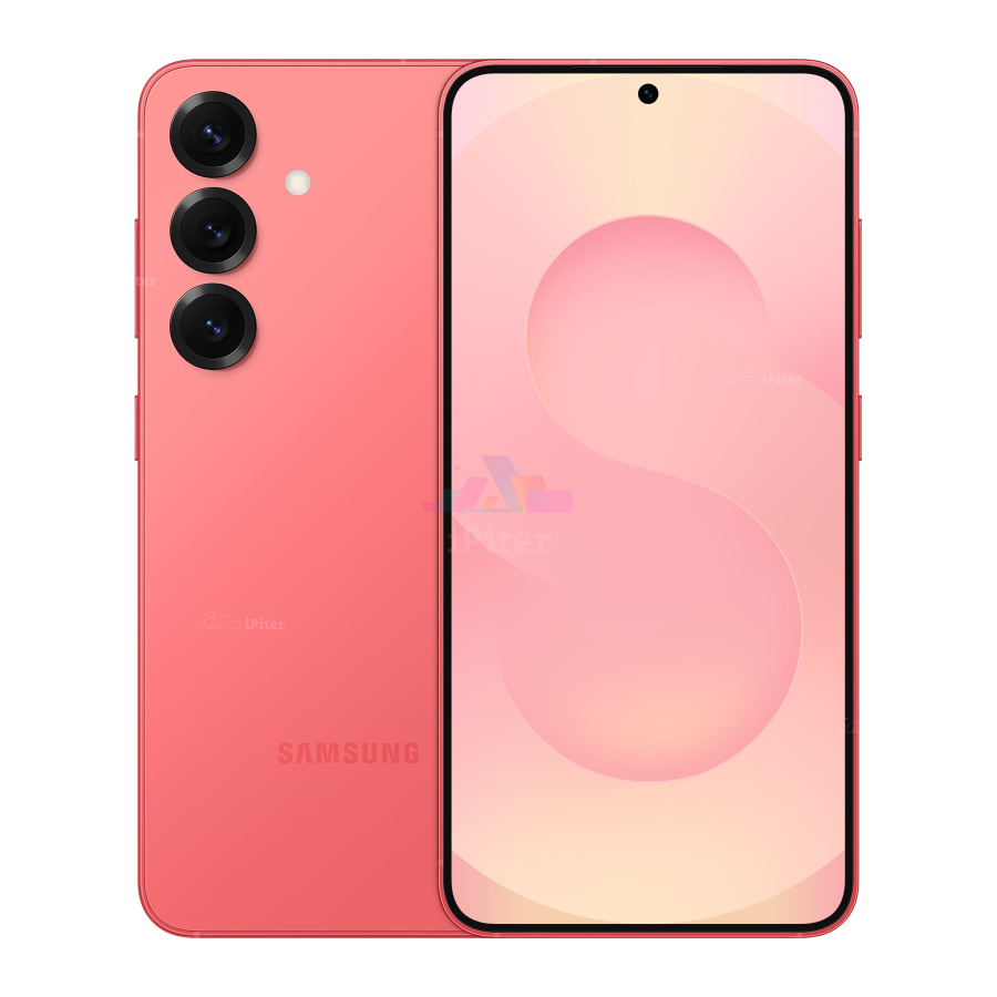 Фото Купить Смартфон Samsung Galaxy S25 5G 12Gb/128Gb (Coral) SM-S931/DS (Dual Nano-sim + eSim) по низкой цене в