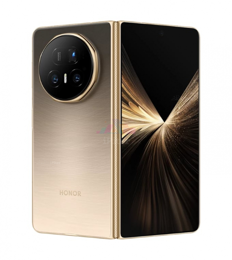 Фото Купить Смартфон Honor Magic V5 16Gb/512Gb (Gold) Nano-Sim + Nano-Sim по низкой цене в