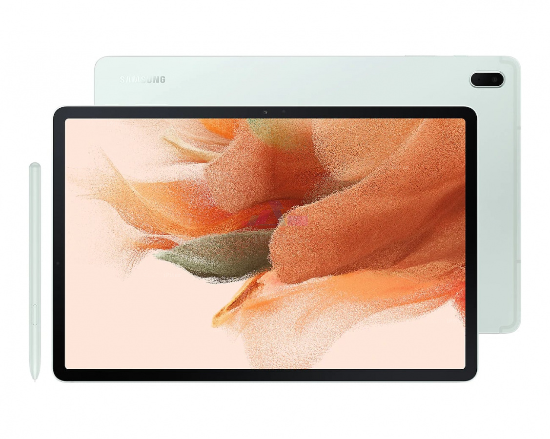 Фото Купить Планшет Samsung Galaxy Tab S7 FE 4Gb/64Gb LTE (Зелёный) SM-T736 по низкой цене в