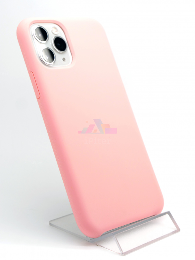 Фото Силиконовый чехол Candy для iPhone 11 Pro, Бледно-розовый