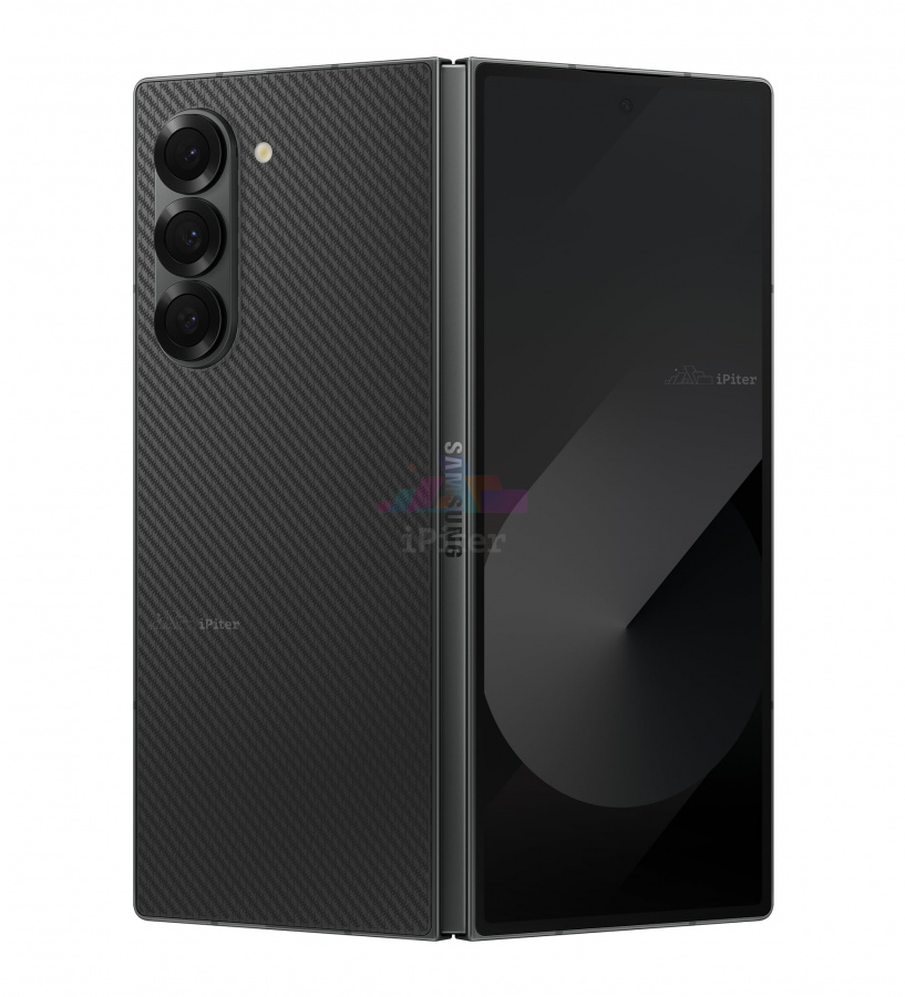 Фото Купить Смартфон Samsung Galaxy Z Fold 6 5G 12Gb/256Gb (Crafted Black) SM-F956 (Dual Nano-sim + eSim) по низкой цене в
