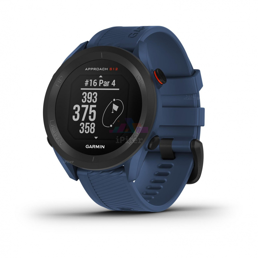 Фото Купить Умные часы Garmin Approach S12 Синий (010-02472-14) по низкой цене в