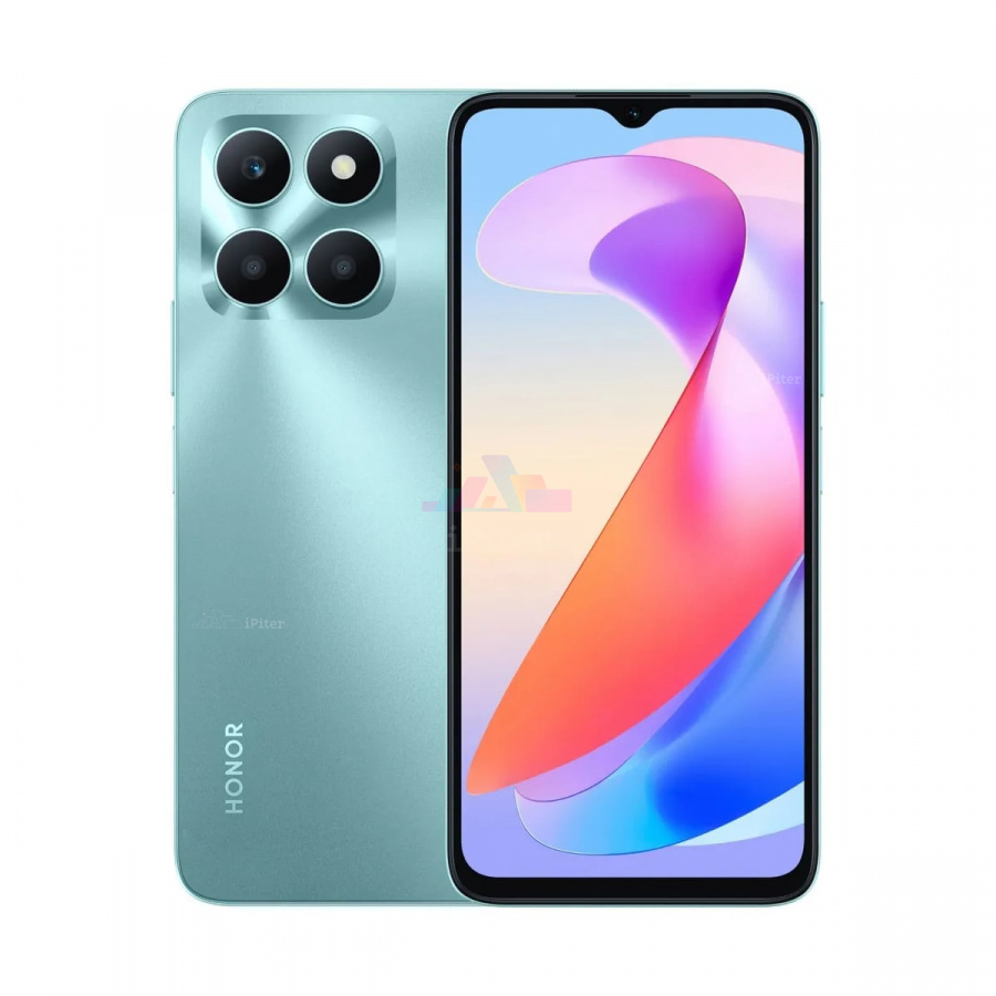 Фото Купить Смартфон Honor X6a 4Gb/128Gb (Зелёный) Nano-Sim + Nano-Sim по низкой цене в