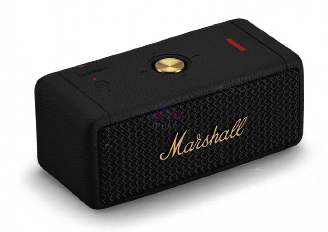 Фото Купить Marshall Emberton 2 (Black & Brass) по низкой цене в