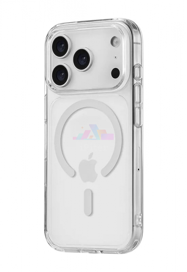 Фото Купить Чехол uBear Real case with MagSafe для iPhone 17 Pro (Прозрачный) по низкой цене в