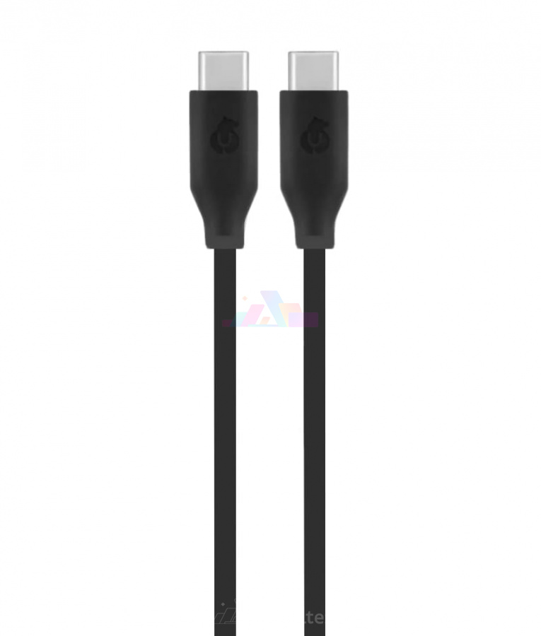 Фото Кабель uBear Life Cable USB-C to USB-C 1.2м (Чёрный), Чёрный