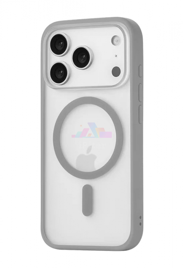 Фото Купить Чехол uBear Cloud case with MagSafe для iPhone 17 Pro (Серый) по низкой цене в