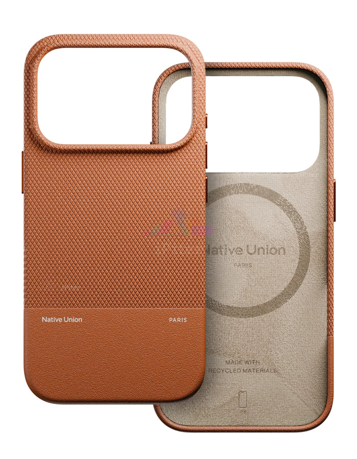 Фото Купить Чехол Native Union Classic case Magnetic для iPhone 17 Pro (Коричневый) по низкой цене в