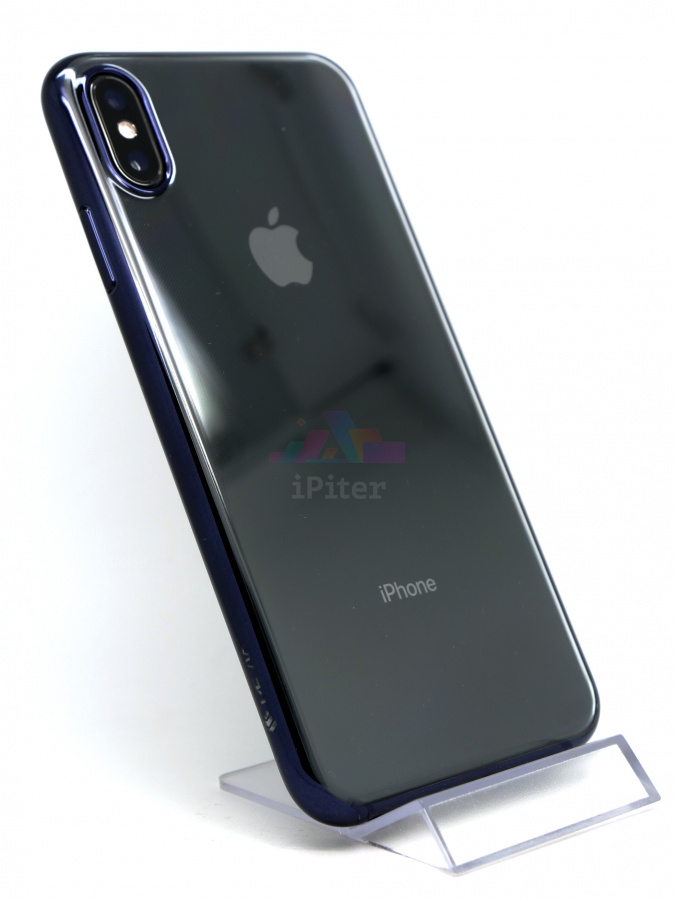 Фото Чехол Devia Glitter Case для iPhone XS Max, Чёрный