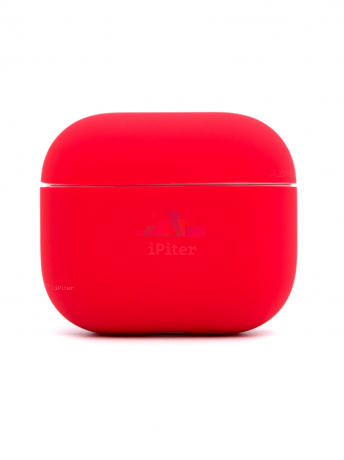 Фото Купить Чехол VLP Silicone Case Ultraslim для AirPods 3 (Красный) по низкой цене в
