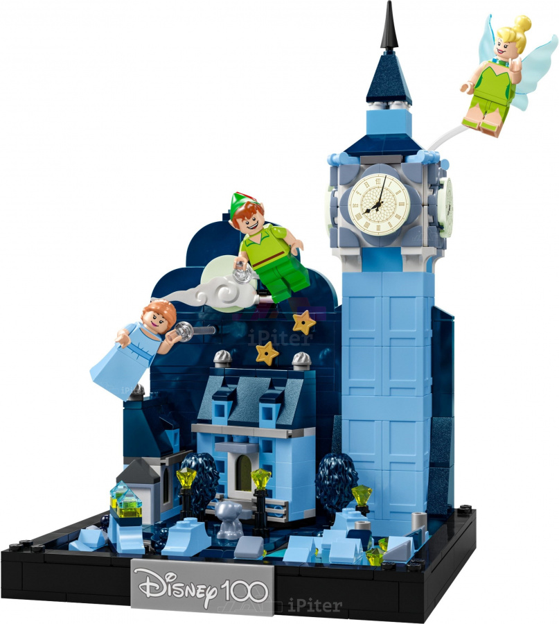 Фото Купить Lego 43232 Disney Полёт Питера Пэна и Венди над Лондоном по низкой цене в