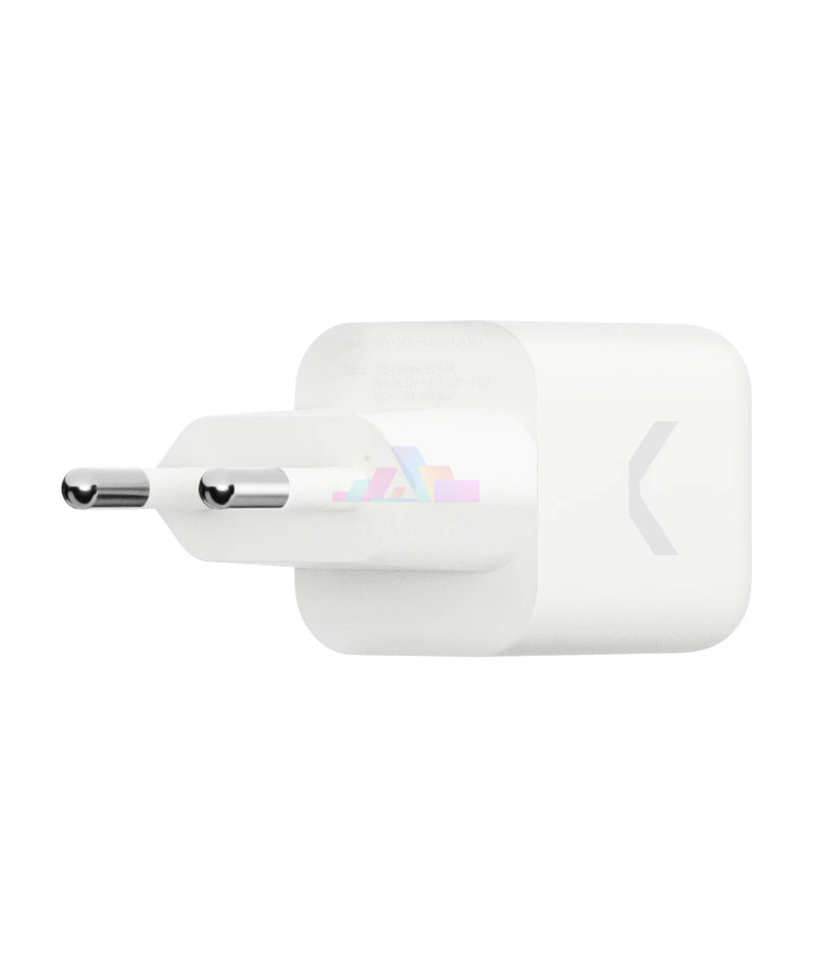 Фото Купить Сетевое зарядное устройство COMMO Core 35W USB-C (Белый) по низкой цене в