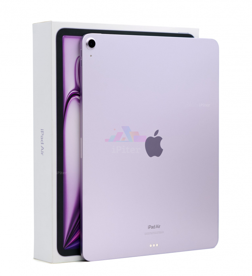 Фото Купить Apple iPad Air 6 (2024) 13 дюймов Wi-Fi 128gb Purple (Фиолетовый) по низкой цене в