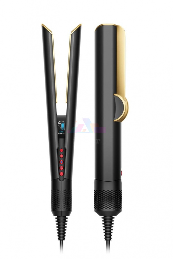 Фото Купить Выпрямитель Dyson HT01 Airstrait Straightener Onyx Black/Gold по низкой цене в