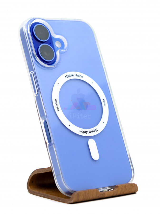 Фото Купить Чехол Native Union Clear case with MagSafe для iPhone 16 Прозрачный по низкой цене в