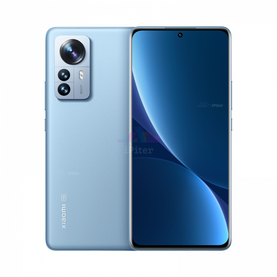Фото Купить Смартфон Xiaomi 12 Pro 5G 12Gb/256Gb (Голубой) Global по низкой цене в