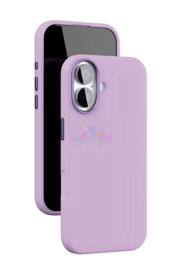 Фото Купить Чехол VLP Aster Pro case with MagSafe для iPhone 17 (Лавандовый) по низкой цене в
