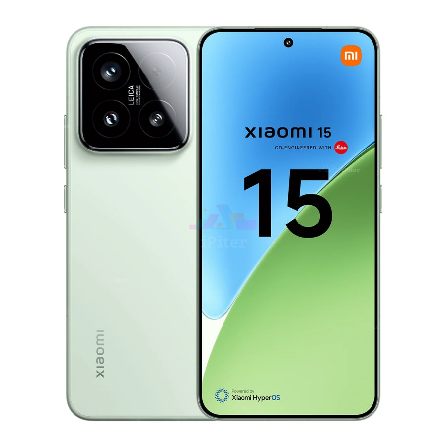 Фото Купить Смартфон Xiaomi 15 12Gb/256Gb (Green) Nano-sim + eSim по низкой цене в