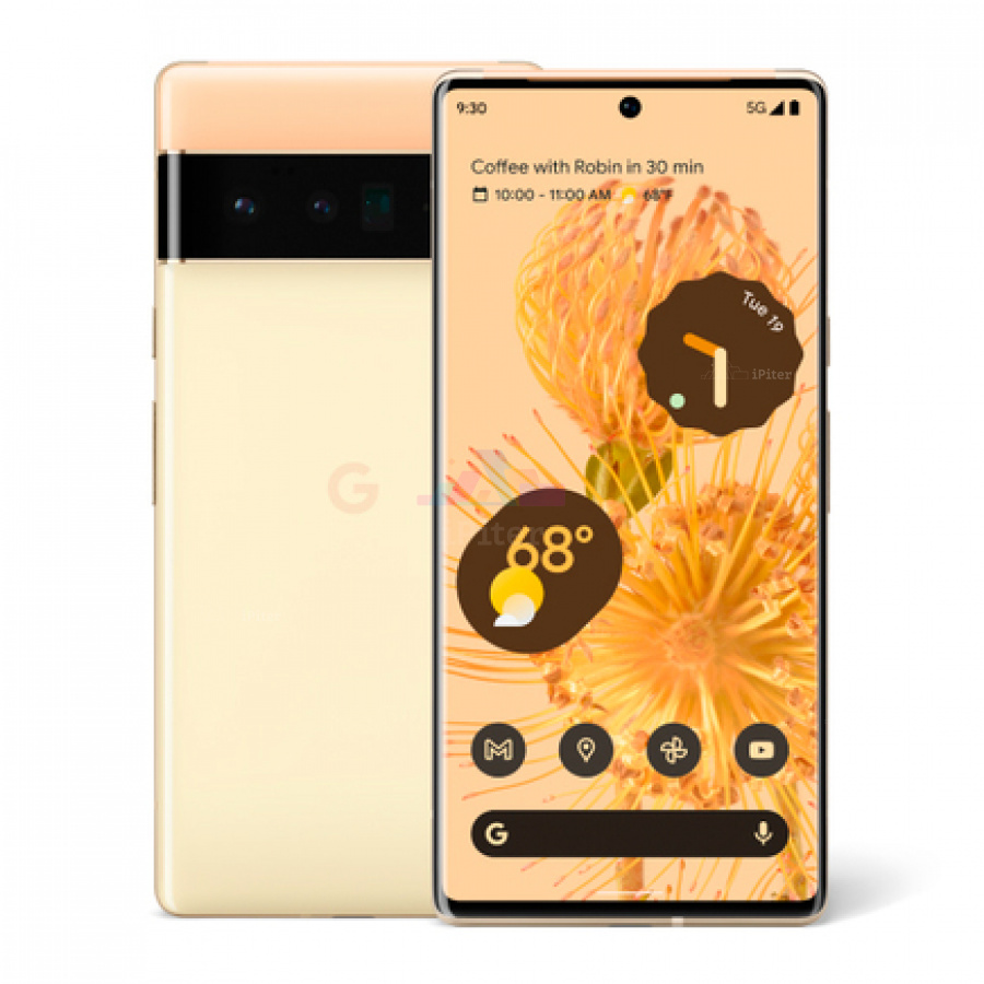 Фото Купить Смартфон Google Pixel 6 Pro 5G 12Gb/128Gb (Бежевый) Japan по низкой цене в