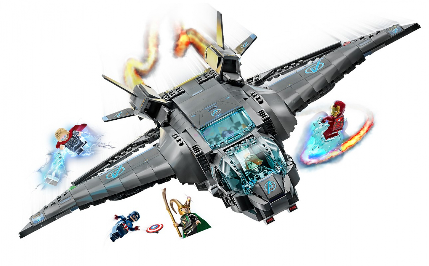 Фото Купить Lego Marvel 76248 Квинджет Мстителей по низкой цене в