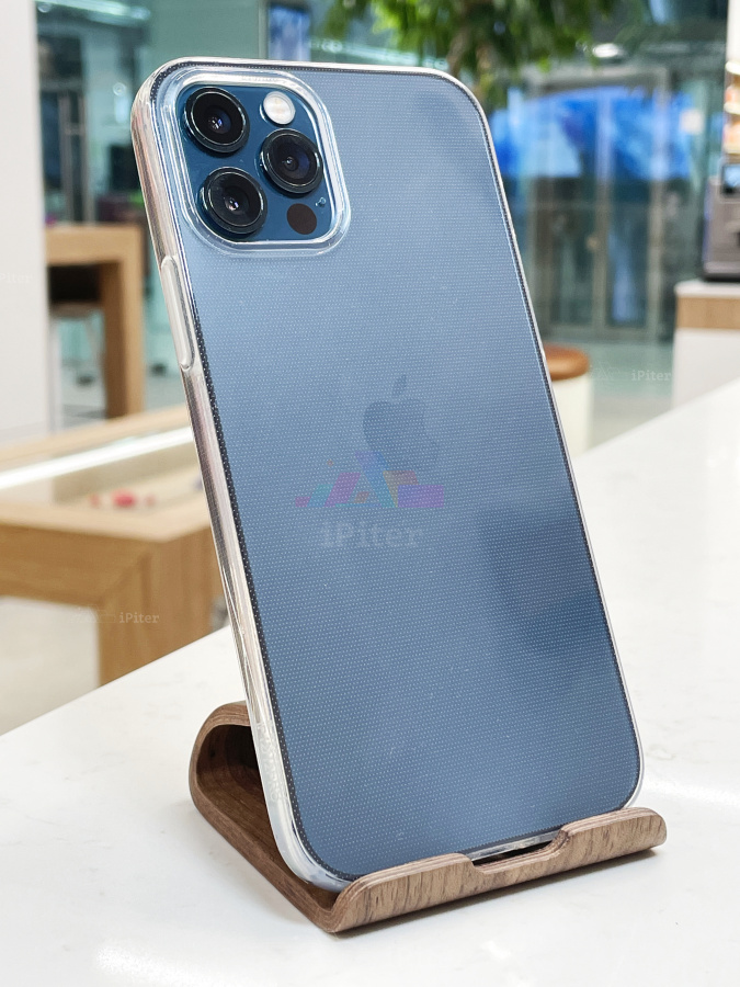 Фото Силиконовый чехол Brauffen для iPhone 12/12 Pro, Прозрачный
