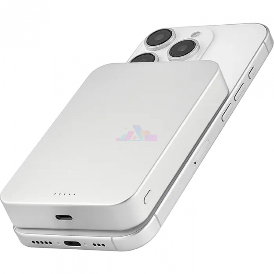 Фото Внешний аккумулятор uBear Slide MagSafe 10000 mAh (Белый), Белый