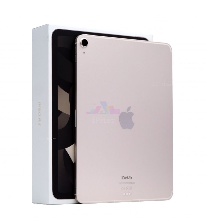 Фото Купить Apple iPad Air 5 (2022) Wi-Fi + Cellular 64gb Starlight (Сияющая звезда) по низкой цене в