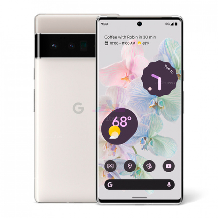 Фото Купить Смартфон Google Pixel 6 Pro 5G 12Gb/128Gb (Белый) Japan по низкой цене в