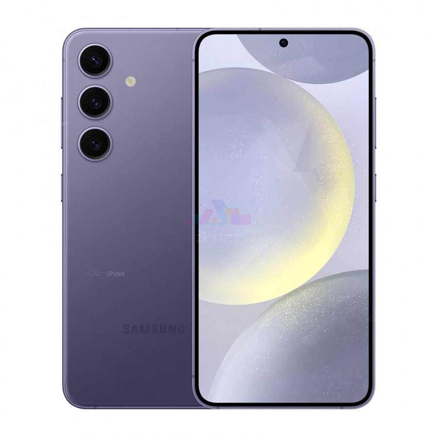 Фото Купить Смартфон Samsung Galaxy S24 5G 12Gb/512Gb (Cobalt Violet) SM-S921 (Nano-sim + eSim) по низкой цене в