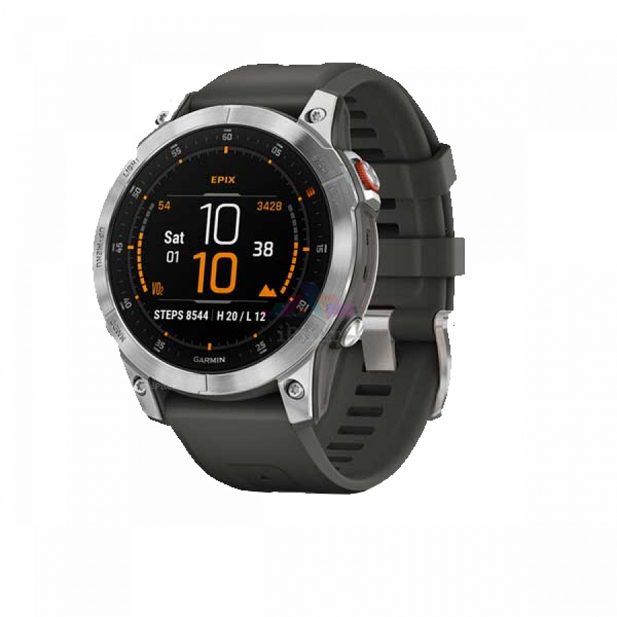 Фото Купить Умные часы Garmin Epix 2 серый стальной (010-02582-01) по низкой цене в