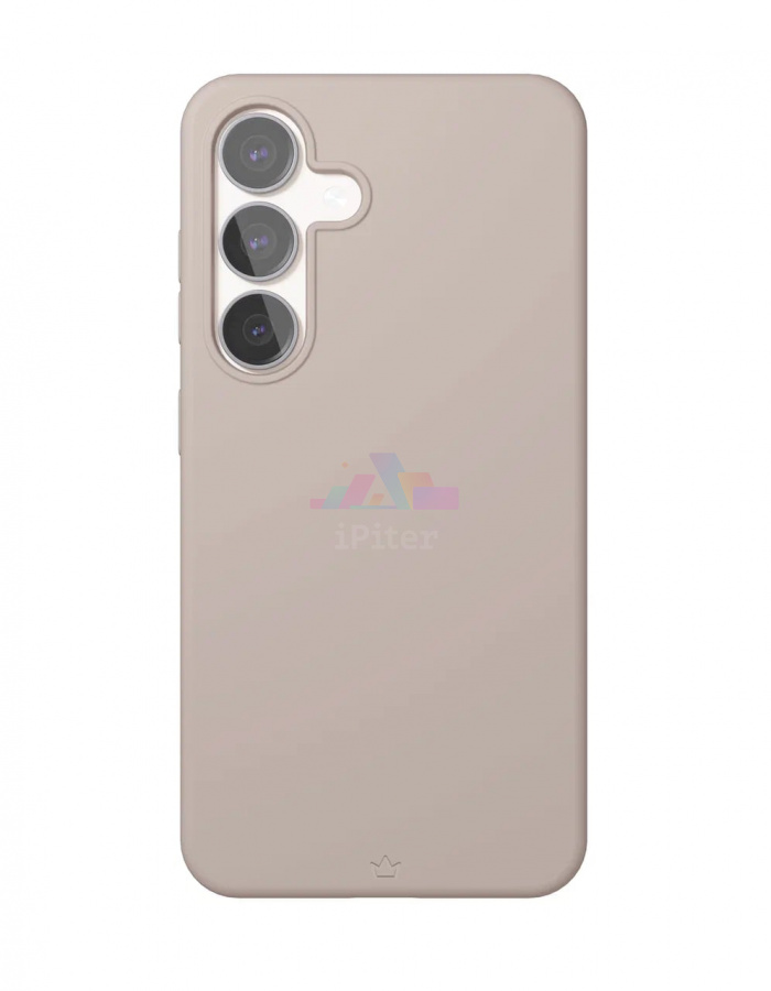 Фото Купить Чехол VLP Aster Case для Samsung Galaxy S25 (Бежевый) по низкой цене в