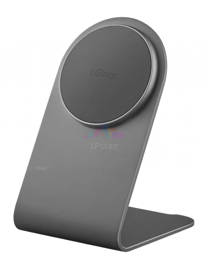 Фото Купить Беспроводная зарядка uBear Stellar Wireless Charger (Серый) по низкой цене в