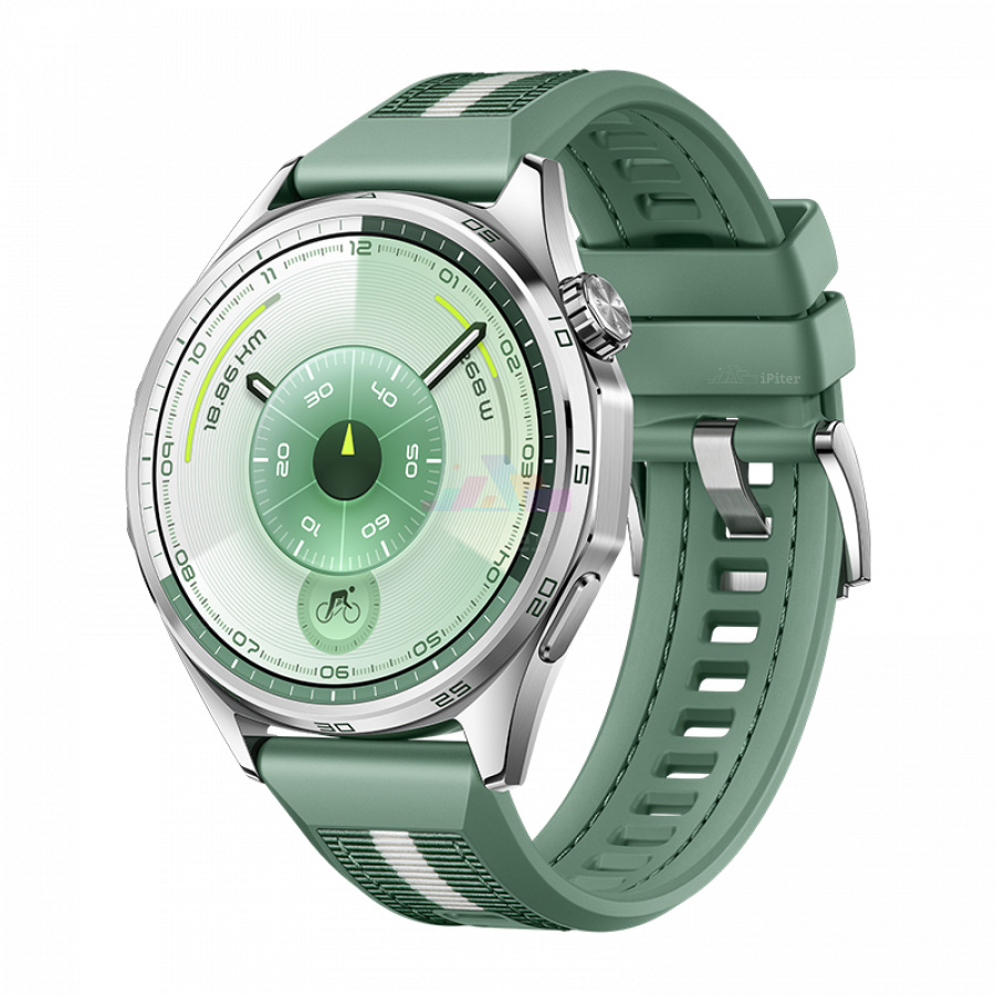 Фото Купить Умные часы Huawei Watch GT 6 46mm (Зелёный) по низкой цене в