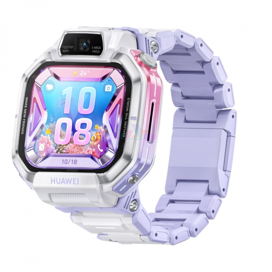 Фото Купить Умные часы Huawei Watch Kids X1 Pro (Сиреневый) по низкой цене в