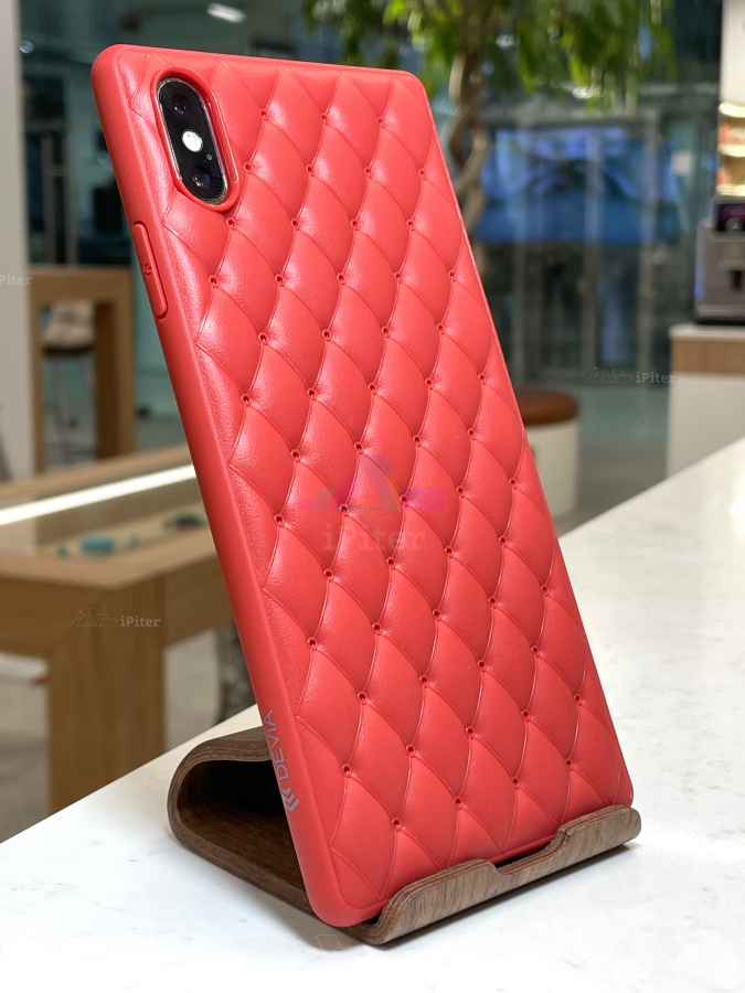 Фото Чехол Devia для iPhone XS Max, Красный