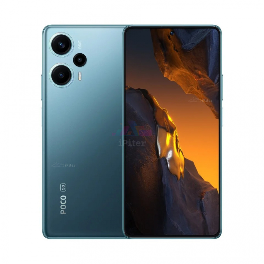 Фото Купить Смартфон Xiaomi Poco F5 12Gb/256Gb (Синий) Global по низкой цене в