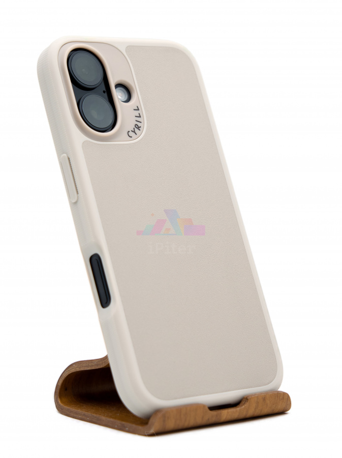Фото Купить Чехол Spigen Cyrill для iPhone 16 Бежевый по низкой цене в