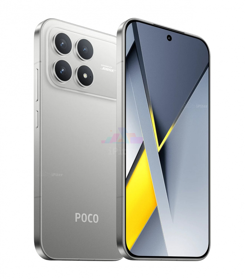 Фото Купить Смартфон Xiaomi Poco F8 Pro 12Gb/512Gb (Titanium Silver) Dual Nano-sim + eSim по низкой цене в