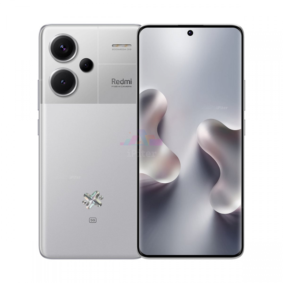 Фото Купить Смартфон Xiaomi Redmi Note 13 Pro Plus 5G 12Gb/512Gb (Silver) Nano-Sim + Nano-Sim по низкой цене в