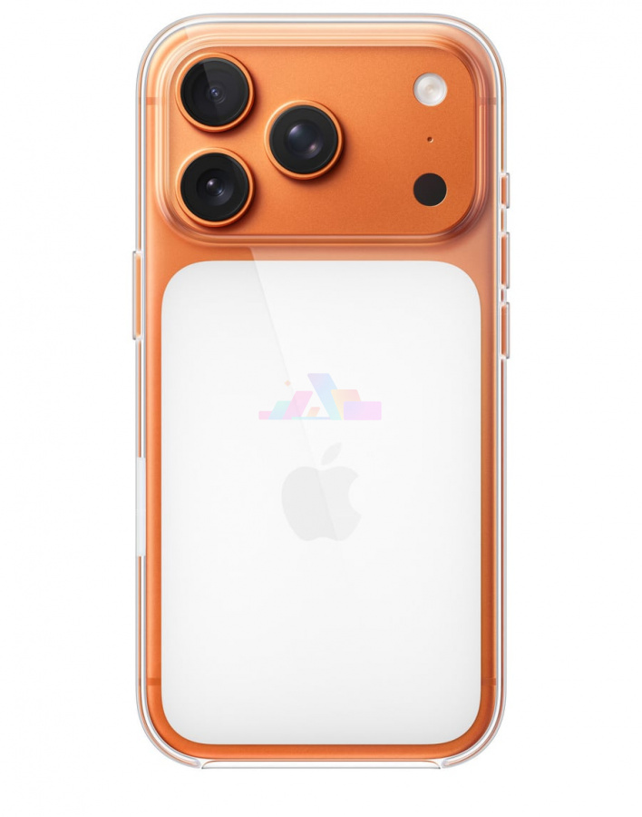 Фото Купить Чехол Apple Clear Case with MagSafe для iPhone 17 Pro (Прозрачный) MGFT4 по низкой цене в