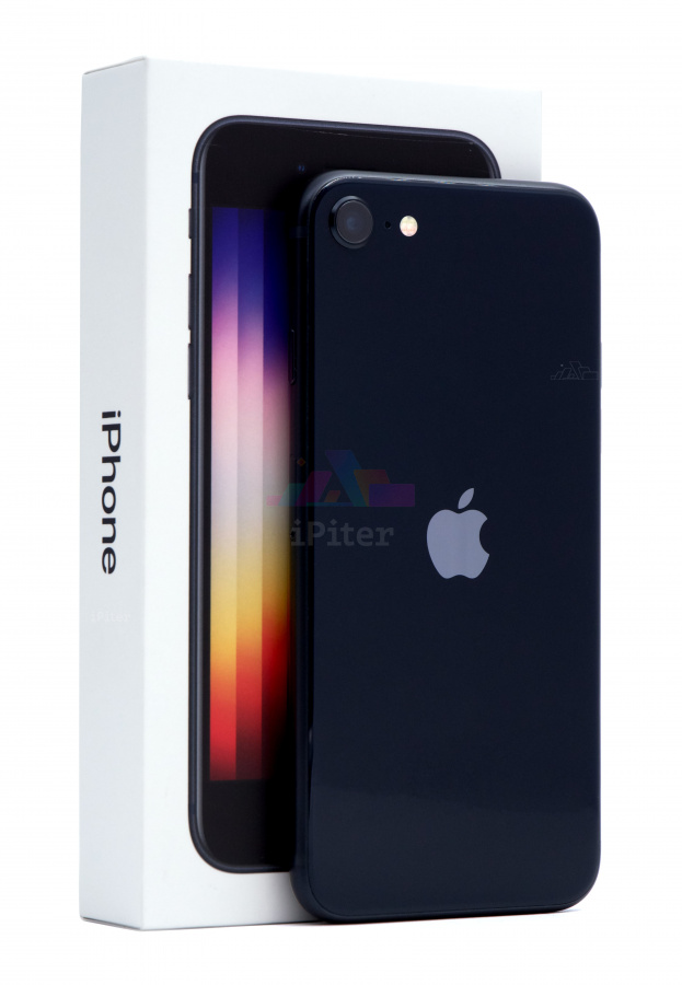 Фото Купить Apple iPhone SE (2022) 256Gb<br> Midnight (Тёмная ночь) по низкой цене в
