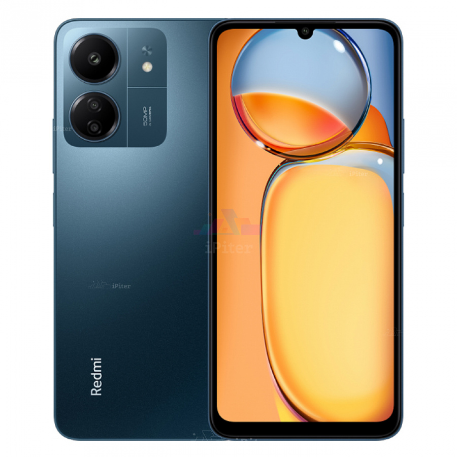 Фото Купить Смартфон Xiaomi Redmi 13C 8Gb/256Gb (Тёмно-синий) Nano-Sim + Nano-Sim по низкой цене в