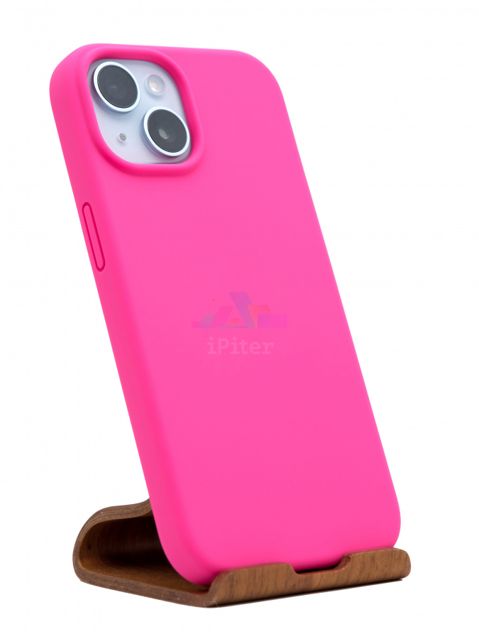 Фото Купить Чехол VLP Aster case with MagSafe для iPhone 15 Розовый по низкой цене в